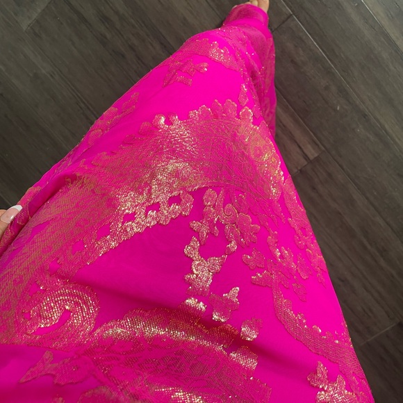 Lilly Pulitzer Franconia 100% Silk Embellished Dress Silk Embroidery - Picture 14 of 16